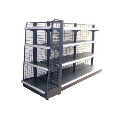 supermarket shelves
